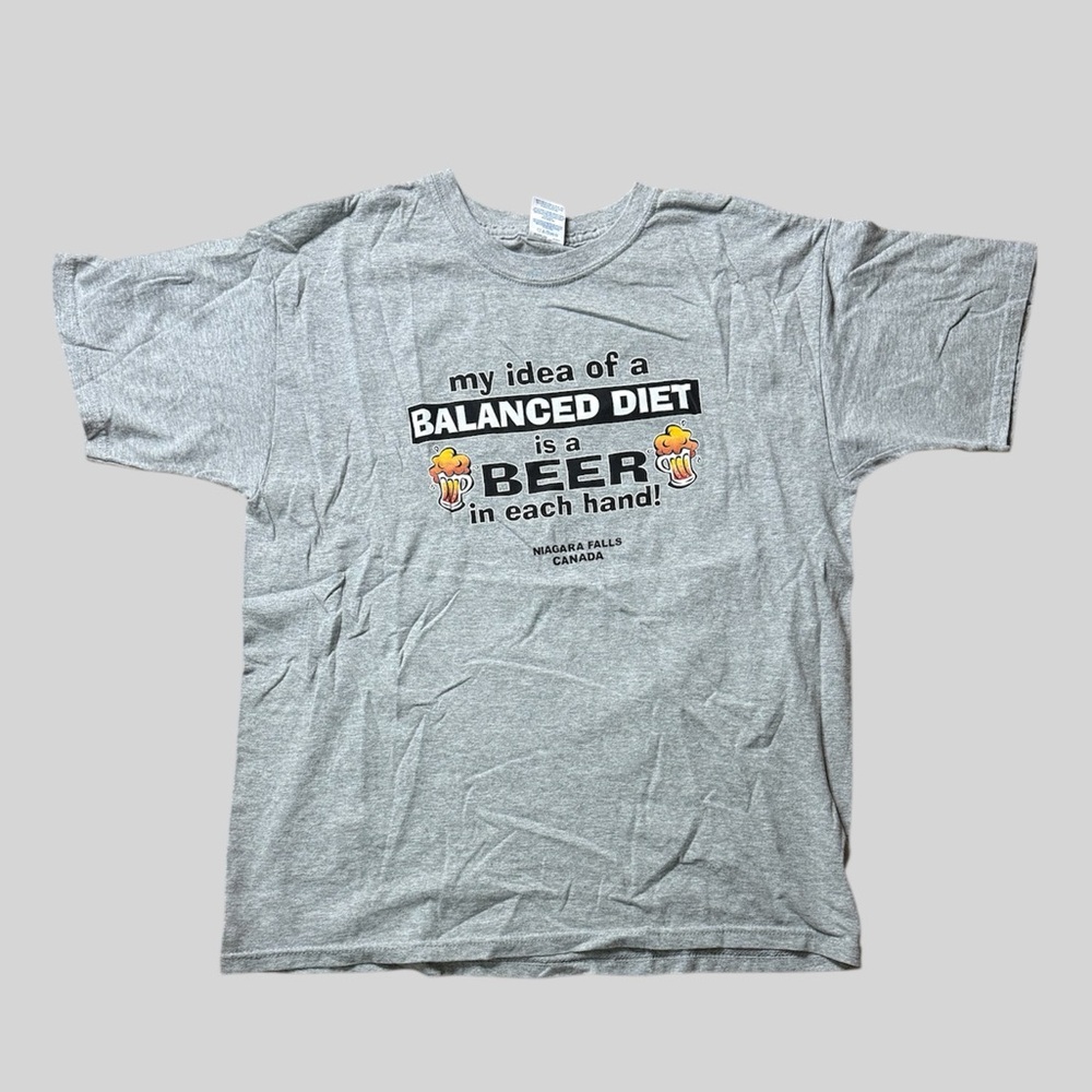 My Idea of a Balanced Diet is a Beer in each Hand Shirt